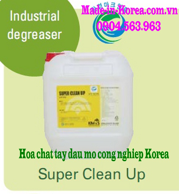 Phân phối các loại Hóa chất tẩy rửa chuyên dụng cao cấp Korea